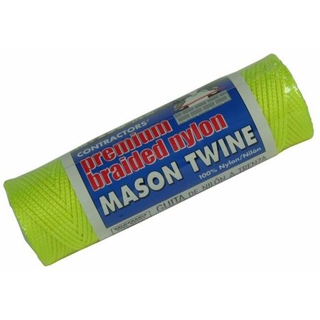 THE LEHIGH GROUP Lehigh Group 250ft. NO.18 Yellow Nylon Mason Line Twine  BNT14Y6 BNT14Y6